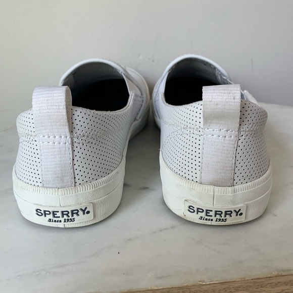 Sperry Seaside Perforated Leather
White Sneakers 7 - Picture 5 of 13